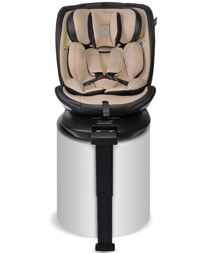 Scaun auto Lorelli - Estate, i-Size, Isofix, 40-150 cm, Leg, Beige - 2