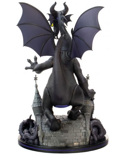 Statuetă  Quantum Mechanix Disney: Villains - The Maleficent Dragon (Q-Fig Max Elite), 22 cm - 4