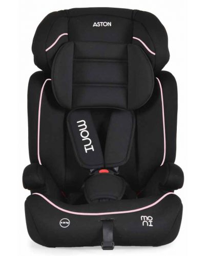 Scaun auto pentru copii Moni - Aston, 9 - 36 kg, roz - 3
