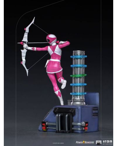 Statueta Iron Studios Television: Mighty Morphin Power Rangers - Pink Ranger, 23 cm - 2