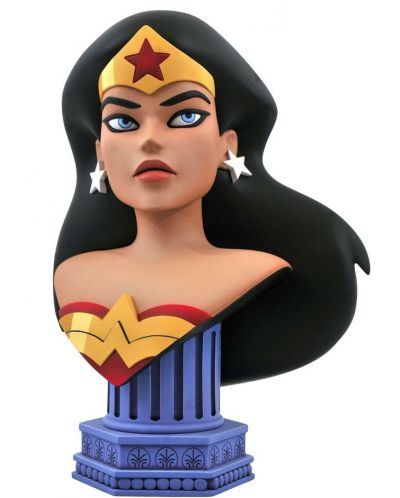 Statueta bust Diamond Select Marvel: Justice League - Wonder Woman (Legends in 3D), 25 cm - 1