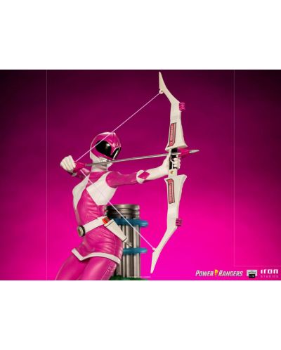 Statueta Iron Studios Television: Mighty Morphin Power Rangers - Pink Ranger, 23 cm - 7