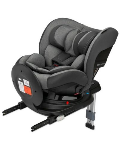 Scaun auto Caretero - Rio, IsoFix, i-Size, 40-105 cm, Gri - 4