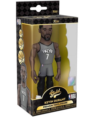Statuetă Funko Gold Sports: Basketball - Kevin Durant (Brooklyn Nets), 13 cm - 3
