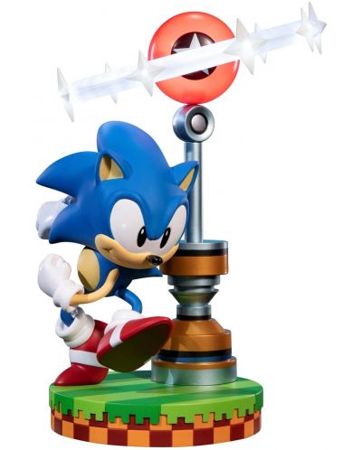 Figurină First 4 Figures Games: Sonic The Hedgehog - Sonic (Collector's Edition), 27 cm - 1