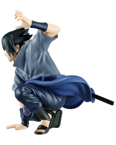 Statuetă Banpresto Animation: Naruto Shippuden - Uchiha Sasuke (Panel Spectacle), 9 cm - 2