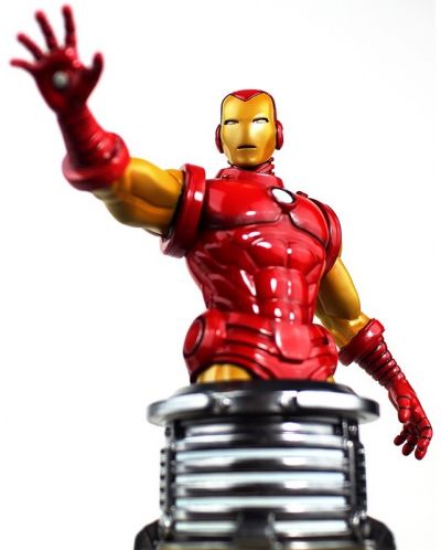 Figurină bust Semic Marvel: Iron Man - Iron Man, 17 cm - 2