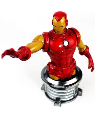 Figurină bust Semic Marvel: Iron Man - Iron Man, 17 cm - 4