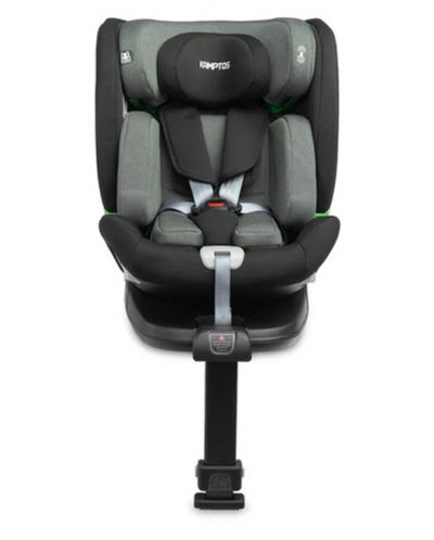 Scaun auto Caretero - Kamptos, IsoFix, i-Size, 40-150 cm,Gri - 7