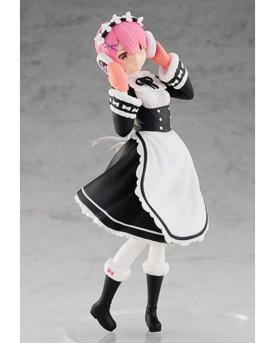 Statuetă Good Smile Company Animation: Re:Zero - Ram (Ice Season Ver.), 17 cm - 2