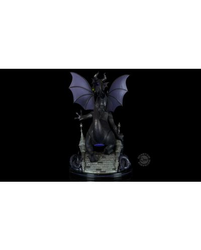Statuetă  Quantum Mechanix Disney: Villains - The Maleficent Dragon (Q-Fig Max Elite), 22 cm - 8