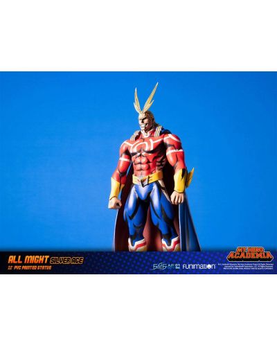 Figurină First 4 Figures Animation: My Hero Academia - All Might (Silver Age), 28 cm - 3