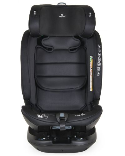 Scaun auto Cangaroo - Gravity, 360°, i-Size, с IsoFix , 40-150 cm, negru - 4