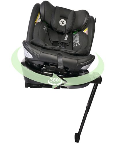 Scaun auto Lorelli - Estate, i-Size, Isofix, 40-150 cm, Leg, Ginger - 5