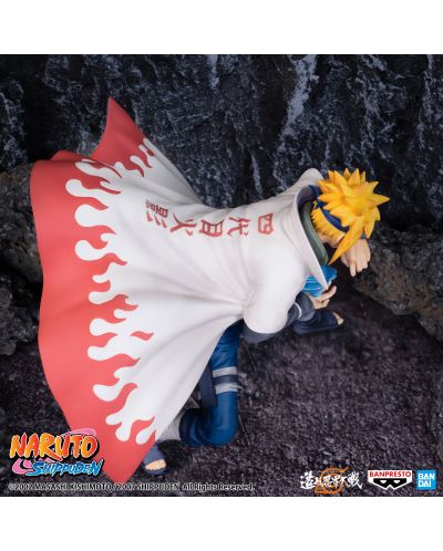 Statuetă Banpresto Animation: Naruto Shippuden - Minato Namikaze (F Colosseum), 12 cm - 5