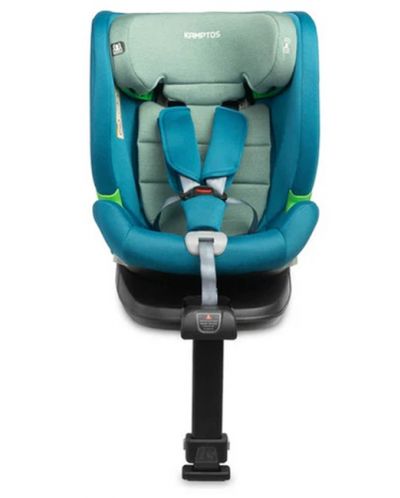 Scaun auto Caretero - Kamptos, IsoFix, i-Size, 40-150 cm, albastru - 6