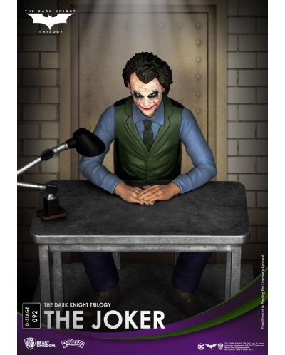 Statueta Beast Kingdom DC Comics: Batman - The Joker (The Dark Knight), 16 cm - 6