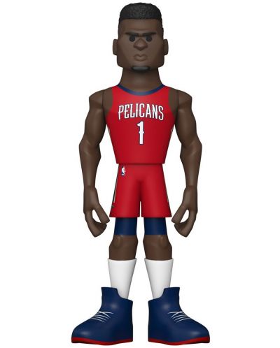 Statuetă Funko Gold Sports: Basketball - Zion Williamson (New Orleans Pelicans), 30 cm - 4