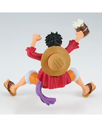 Statuetă Banpresto Animation: One Piece - Monkey D. Luffy (It's a Banquet!!), 9 cm - 4