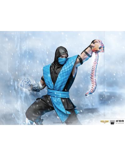 Figurină Iron Studios Games: Mortal Kombat - Sub-Zero, 23 cm	 - 11