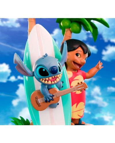 Statuetâ ABYstyle Disney: Lilo & Stitch - Surfboard, 17 cm - 7