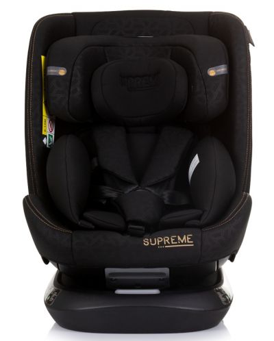 Scaun de masă pentru copii Chipolino - Supreme, 360°, IsoFix, i-Size, 40-150 cm, obsidian - 3