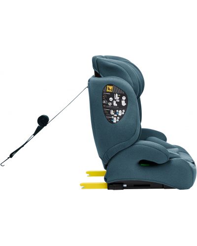 Scaun auto  KikkaBoo - i-Bronn, i-Size, 76-150 cm, verde - 6