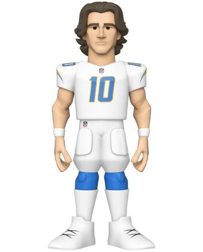 Statuetă Funko Gold Sports: NFL - Justin Herbert (Los Angeles Chargers), 30 cm - 4