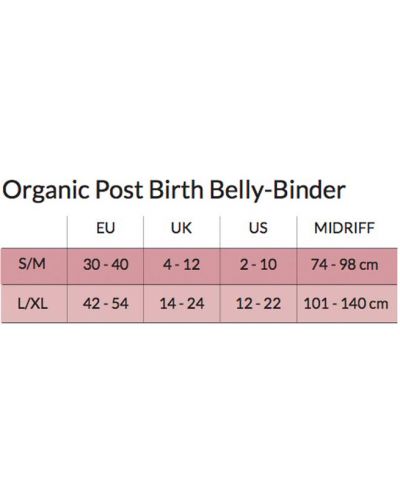 Centura postnatala modelatoare din bumbac organic, cu scai - 7