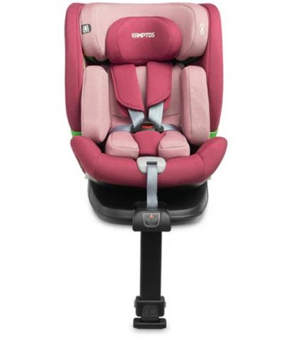 Scaun auto Caretero - Kamptos, IsoFix, i-Size, 40-150 cm, roz - 3