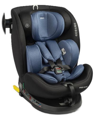 Scaun auto Caretero - Commo, IsoFix, i-Size, 40-150 cm, Navy - 1