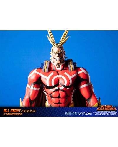 Figurină First 4 Figures Animation: My Hero Academia - All Might (Silver Age), 28 cm - 8
