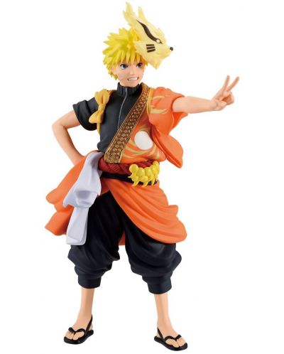 Statuetă Banpresto Animation: Naruto Shippuden - Naruto Uzumaki (20th Anniversary Costume), 16 cm - 1