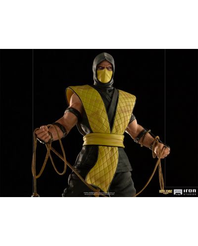 Figurină Iron Studios Games: Mortal Kombat - Scorpion, 22 cm	 - 5