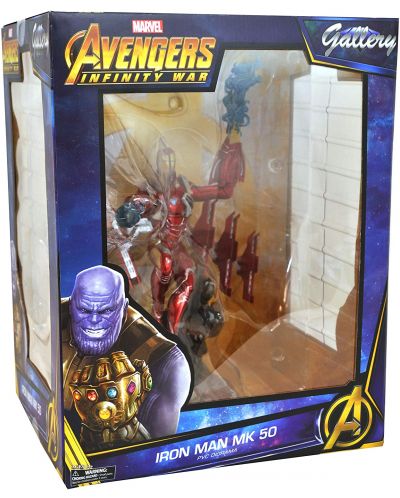 Statueta Select Marvel: Avengers - Iron Man (MK50), 23 cm - 3