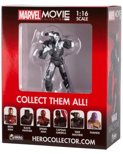 Figurină Eaglemoss Marvel: Avengers - War Machine (Movie Collection), 13 cm - 5