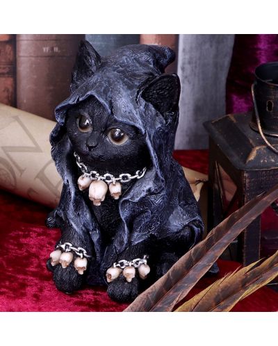 Statuetă Nemesis Now Adult: Gothic - Reaper's Feline, 16 cm - 5
