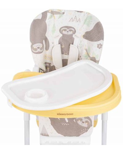Kikkaboo Scaun de masa pentru copii Vitto Yellow Sloth - 7
