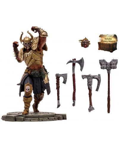 Statuetâ McFarlane Games: Diablo IV - Upheaval Barbarian (Rare), 15 cm - 8