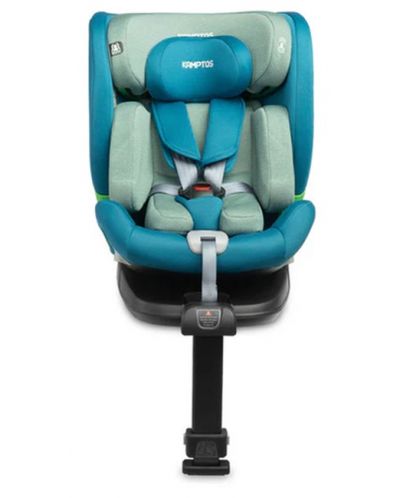 Scaun auto Caretero - Kamptos, IsoFix, i-Size, 40-150 cm, albastru - 5