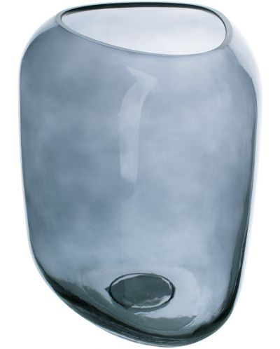 Vază de sticlă ADS - Albastru inchis, 17 x 15 x 20 cm - 2