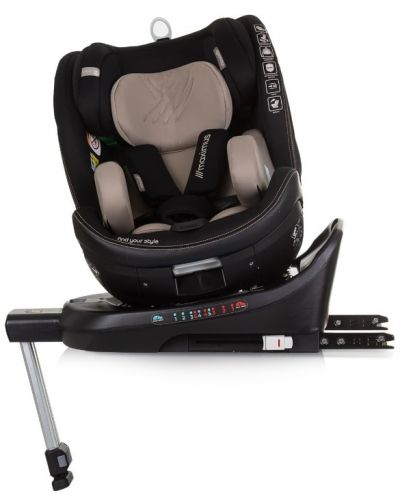 Scaun auto Chipolino - Maximus,  360°, I-Size, IsoFix, 40-150 cm, macadamia - 4