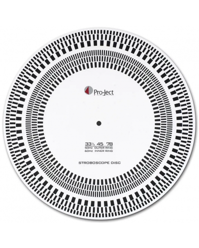 Disc stroboscopic Pro-Ject - Strobe It, negru/alb - 1