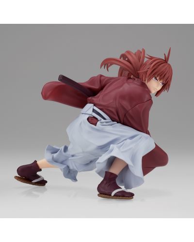 Statuetă Banpresto Animation: Rurouni Kenshin - Kenshin (Vibration Stars), 12 cm - 3