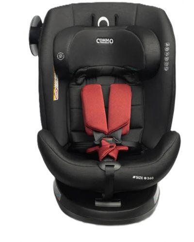 Scaun auto Caretero - Commo, IsoFix, i-Size, 40-150 cm, Burgundy - 4