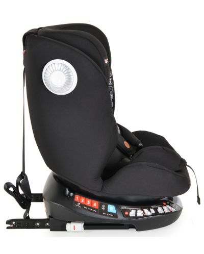 Scaun auto Moni - Nitro, IsoFix, i-Size, 40-150 cm, negru - 5