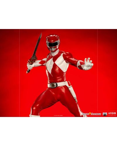 Statueta  Iron Studios Television: Mighty Morphin Power Rangers - Red Ranger, 17 cm - 5