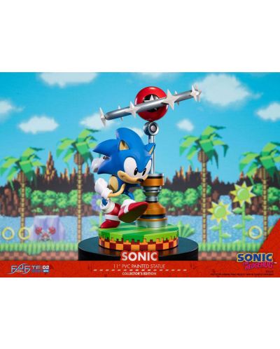 Figurină First 4 Figures Games: Sonic The Hedgehog - Sonic (Collector's Edition), 27 cm - 4