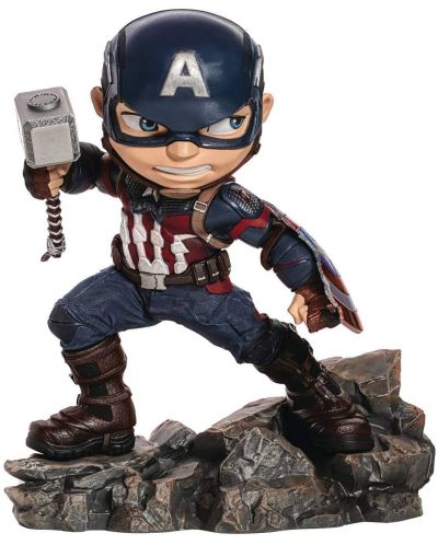 Statueta Iron Studios Marvel: Captain America - Captain America, 15 cm - 1