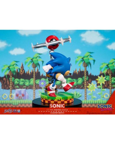 Figurină First 4 Figures Games: Sonic The Hedgehog - Sonic (Collector's Edition), 27 cm - 6